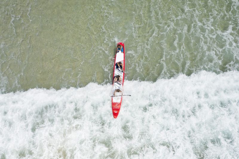 AQUA MARINA AIRSHIP RACE PADDLEBOARDY.CZ misto na palube
